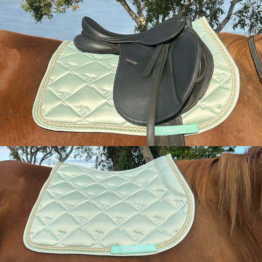Sage Saddlepad Jump