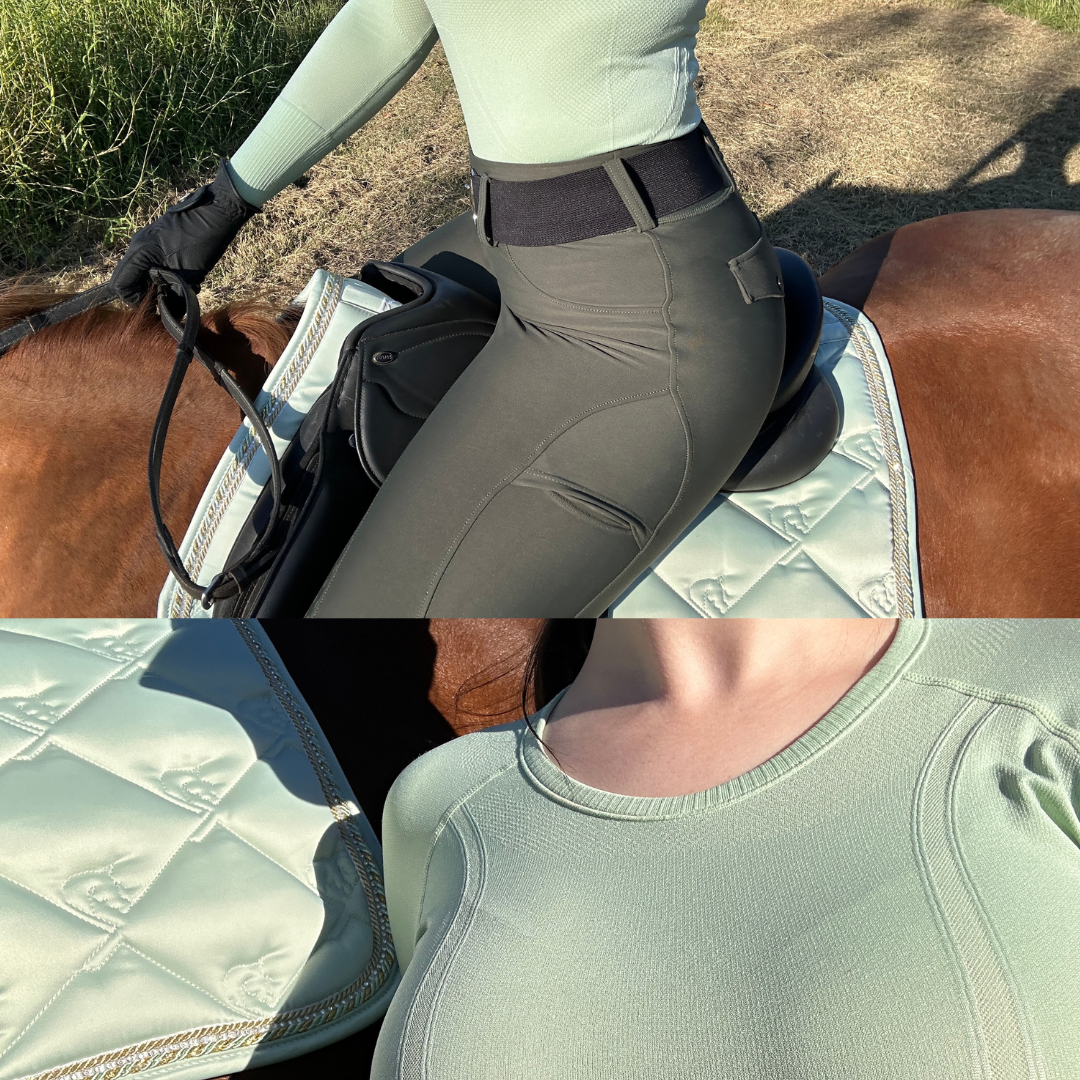 Sage Saddlepad Jump