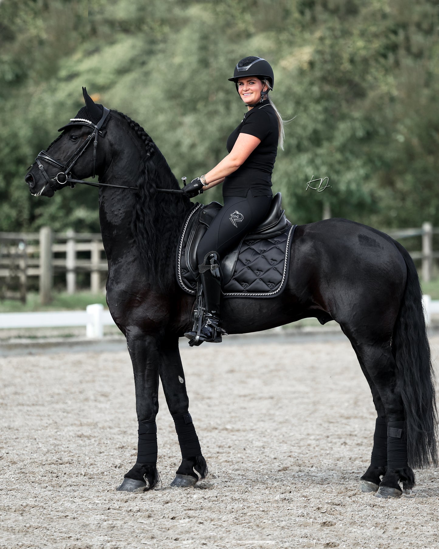 Saddlepad Classic Black Jump