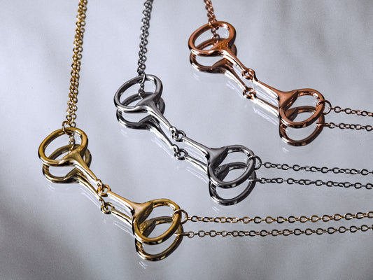 Snaffle Necklaces Sterling Silver